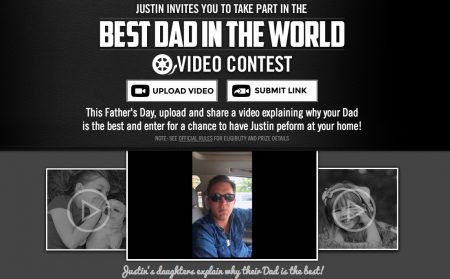 Justin Moore's Father's Day Contest
