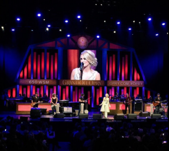 Carrie at the Opry