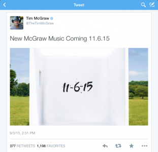 Tim McGraw 11.6.15