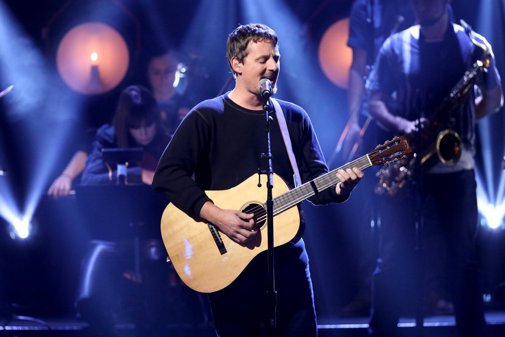 LATE NIGHT WITH SETH MEYERS -- Episode 0435 -- Pictured: Musical guest Sturgill Simpson performs on October 12, 2016 -- (Photo by: Lloyd Bishop/NBC)